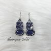 Blue Stone Hadia Oxidised Earring