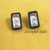 Black Kani Stud Earring