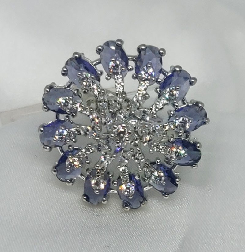 Big Round AD Stone Ring