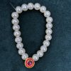White Vanshi Pearl  Adjustable Bracelet