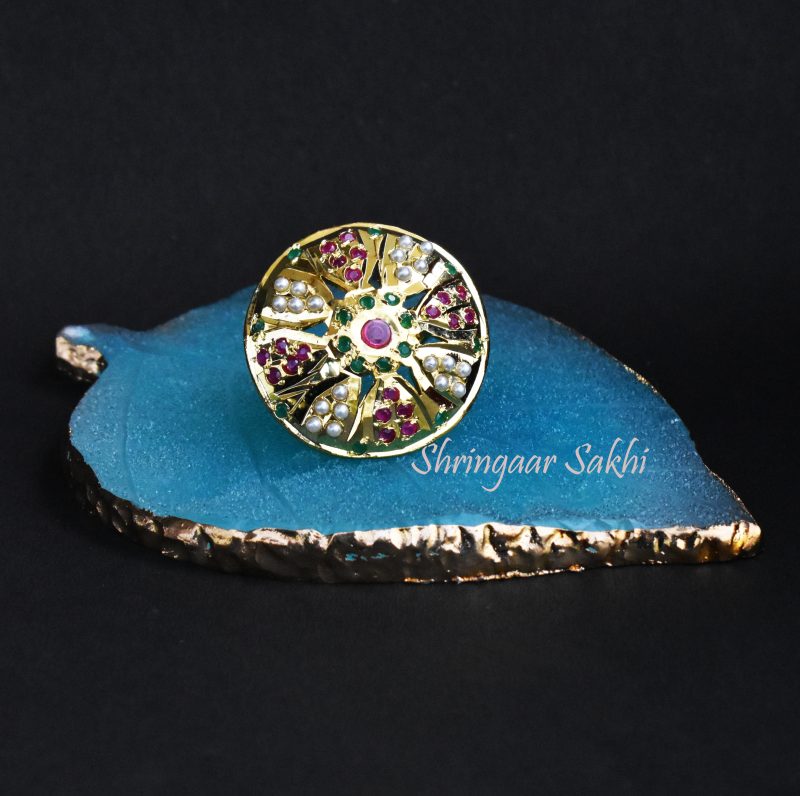 Jadau Kadambini Ring - Image 2