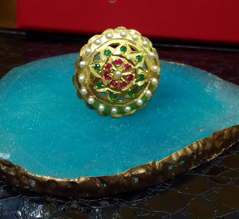 Jadau Saryu Ring - Image 5