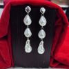 Silver White Pearl Earring
