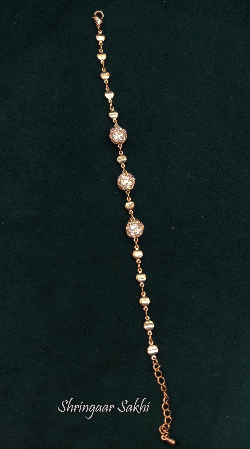 Golden Zara Chain Bracelet