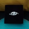 Tulip Silver Finger Ring