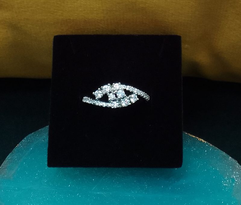 Tulip Silver Finger Ring