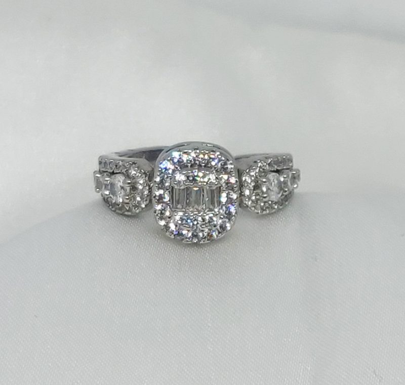 AD Silver Finger Ring - Image 2