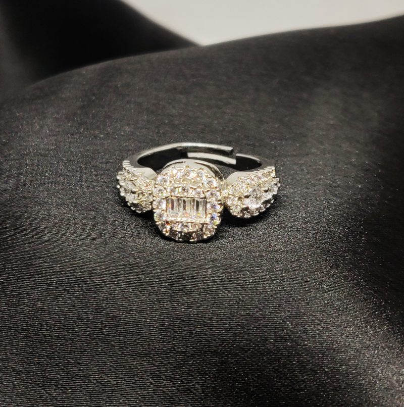 AD Silver Finger Ring