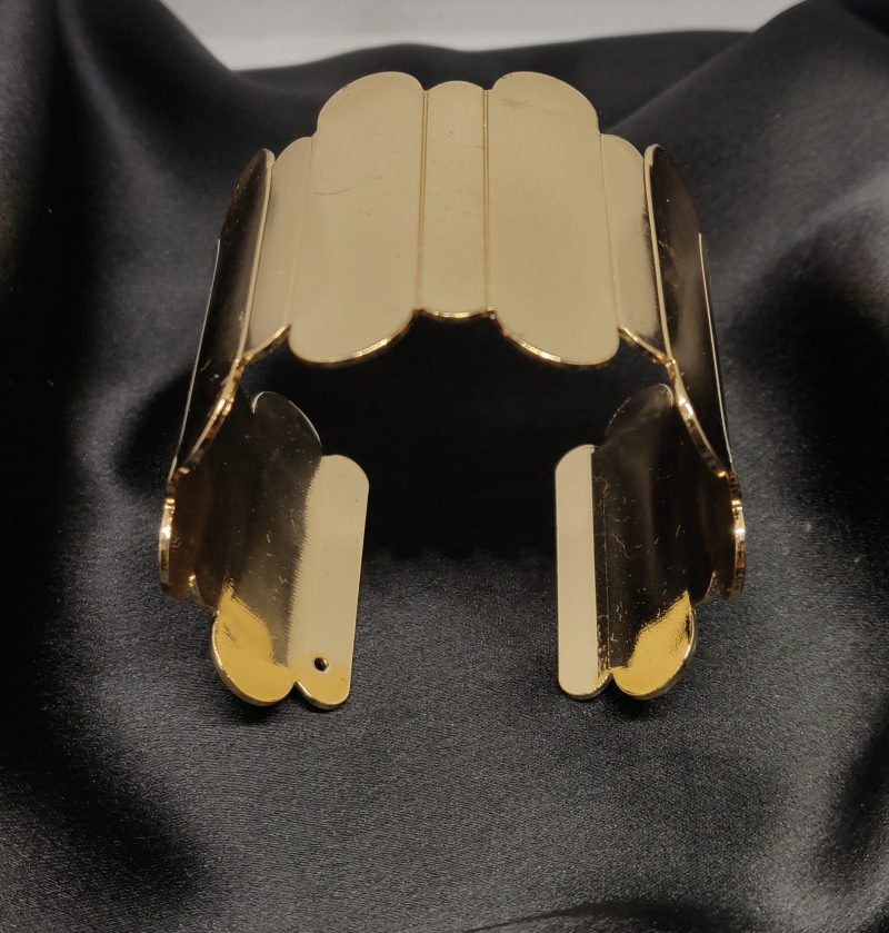 Golden Broad Bracelet - Image 2