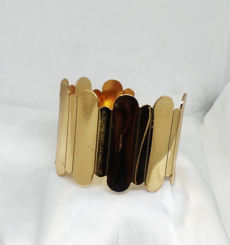 Golden Broad Bracelet