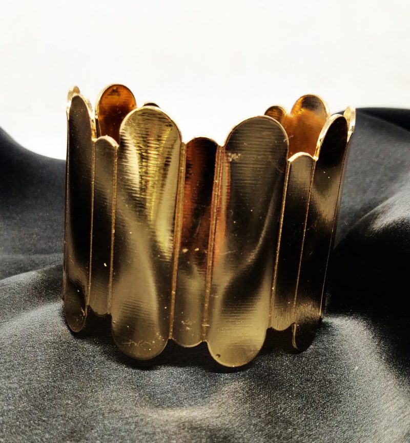 Golden Broad Bracelet - Image 4