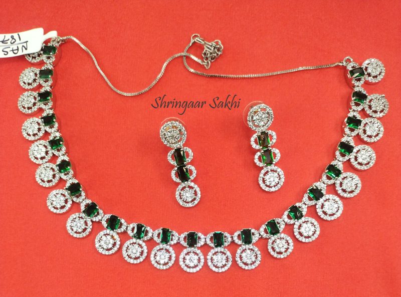 Dark Green Stella AD Choker Set