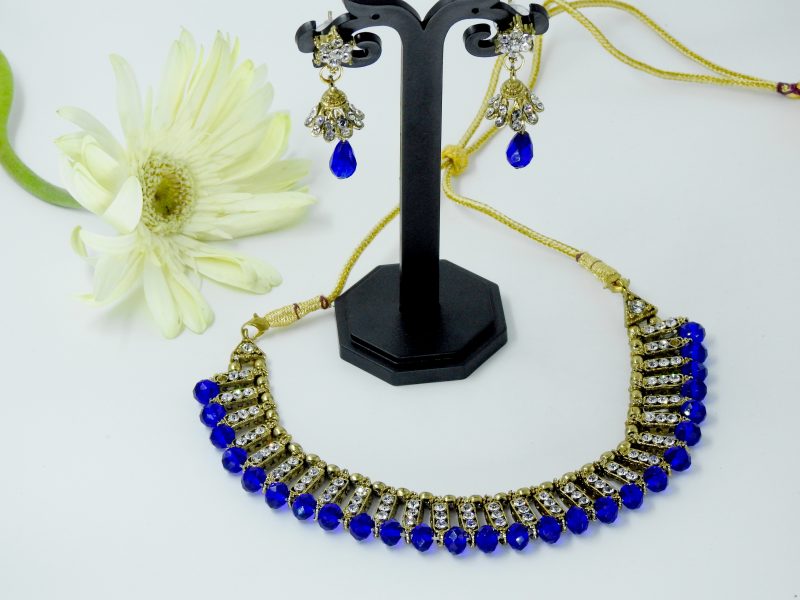 Blue Aradhya Necklace