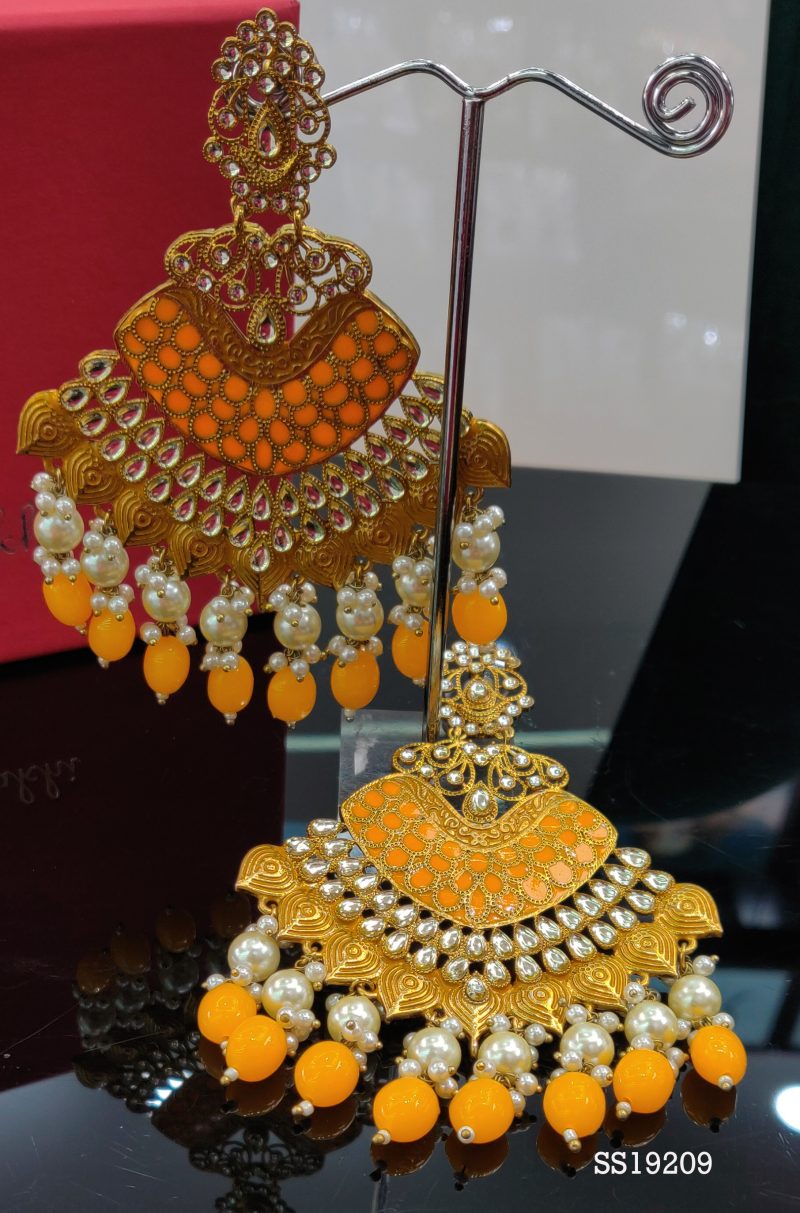 Yellow Monisha Earrings