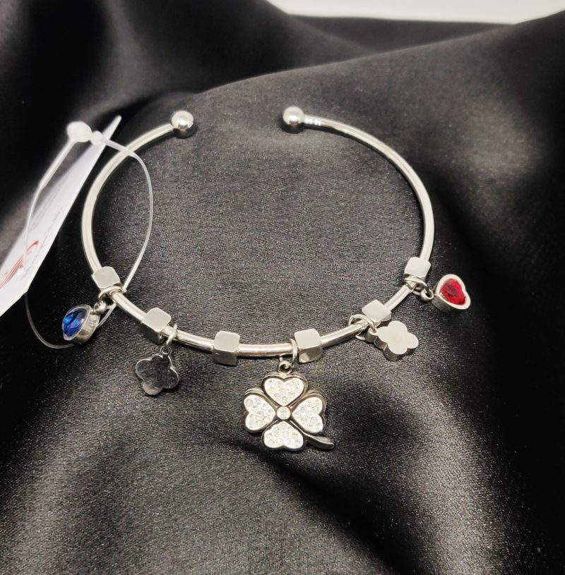 Silver Bracelet With Charm