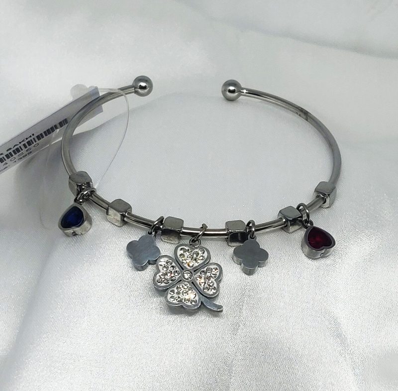 Silver Bracelet With Charm - Image 4