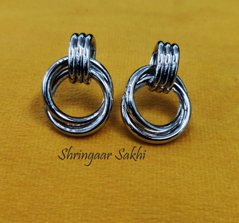 Silver Amri Earring - Image 2