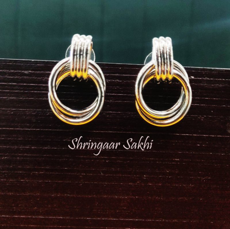 Silver Amri Earring