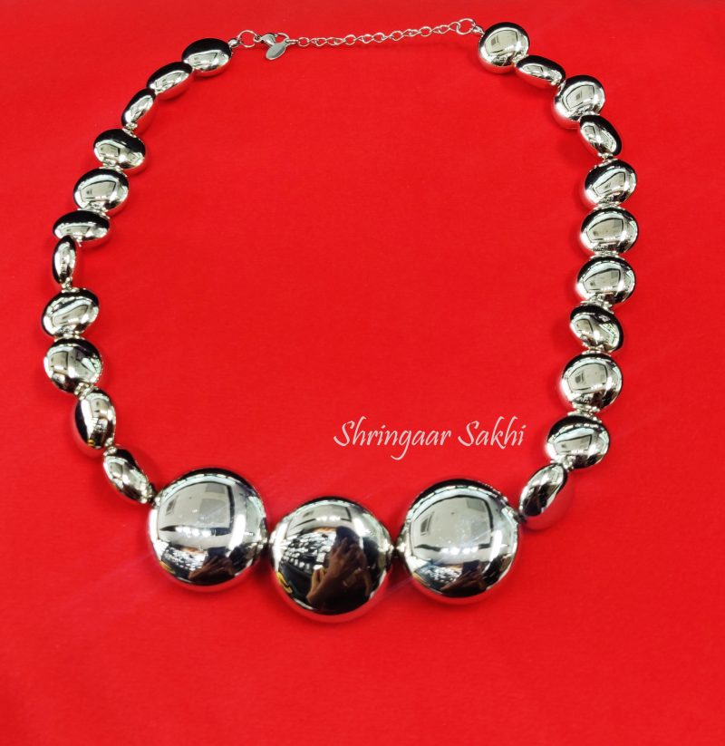 Silver Mia Stone Mala