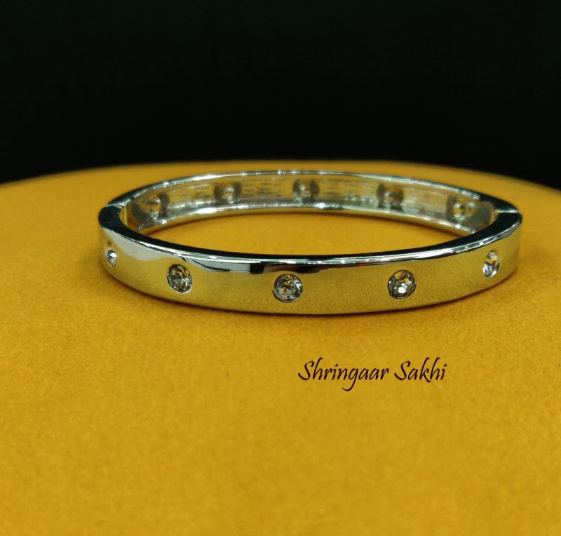 Silver Adele Band Style Bracelet - Image 3