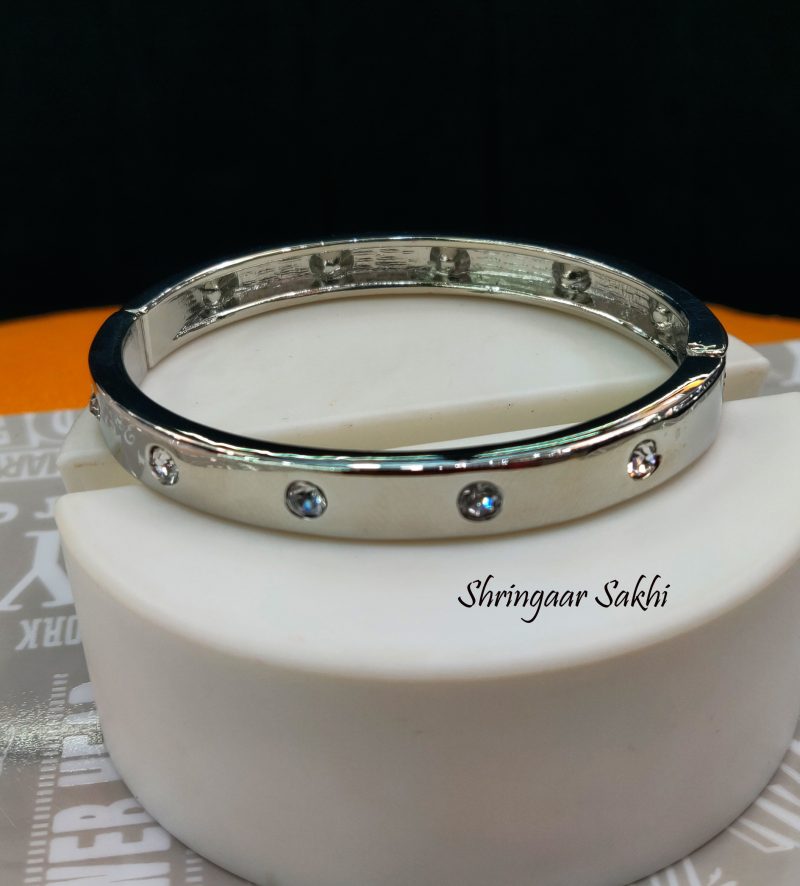 Silver Adele Band Style Bracelet - Image 4