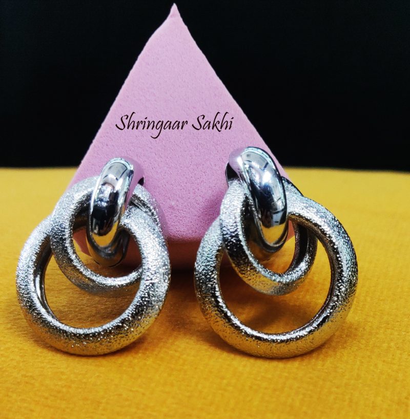 Silver Etsy Earring