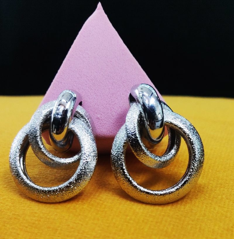 Silver Etsy Earring - Image 3
