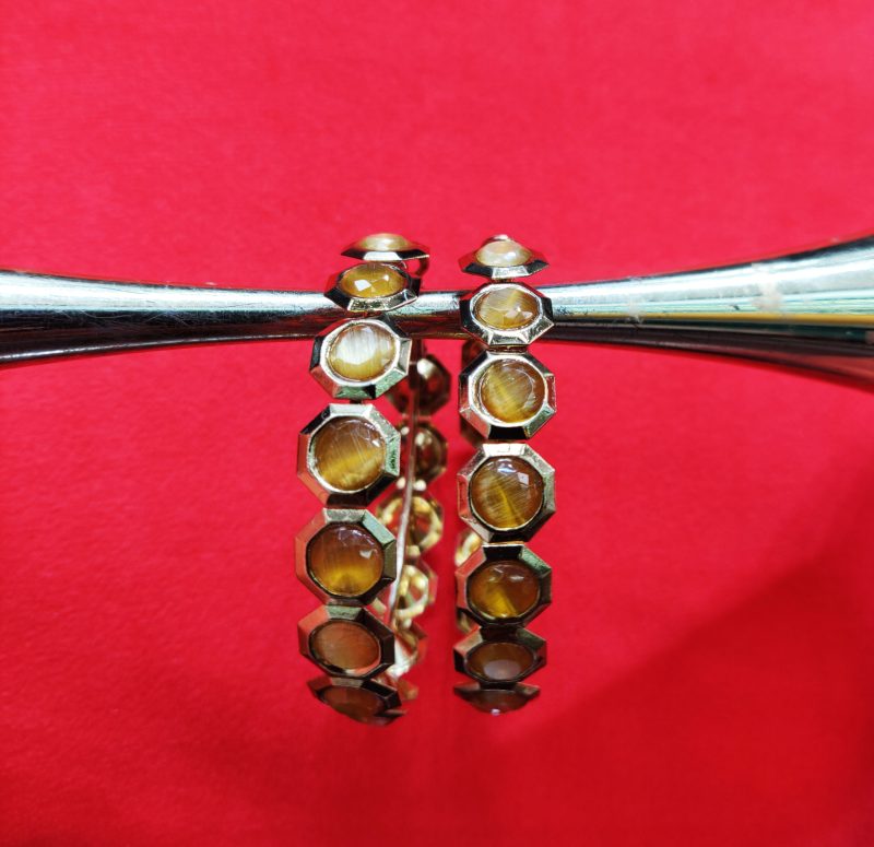 Yellow Isabella Hoop Earring - Image 2