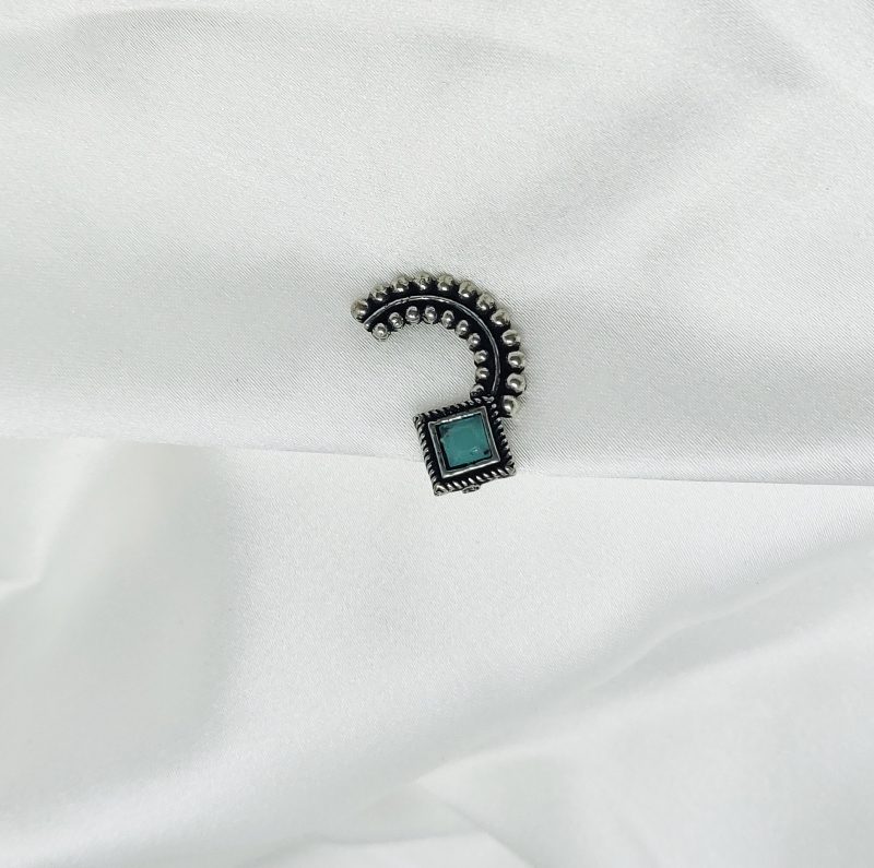 Cyan Silver Karuna Nath - Image 3