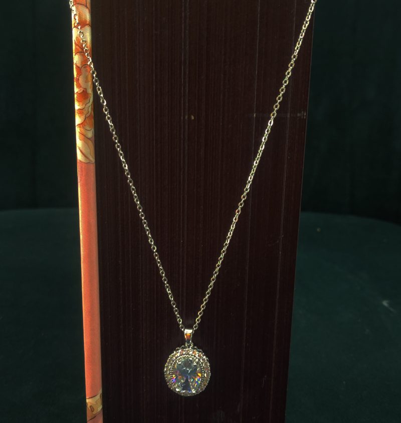 Silver Pendant Chain - Image 2