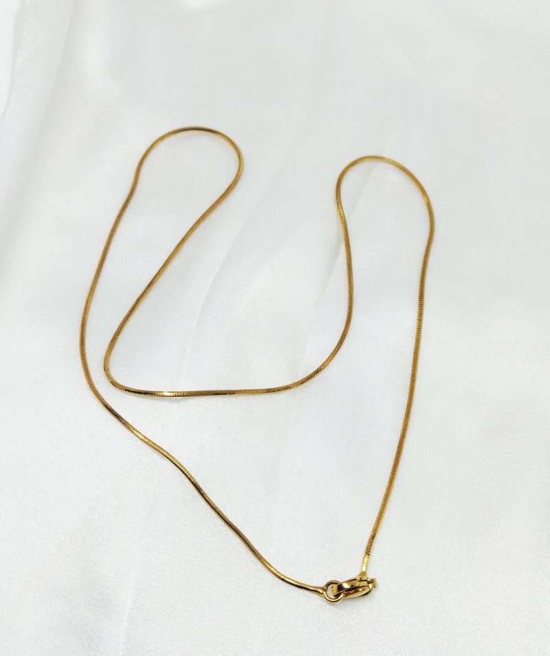 Plain Gold Chain - Image 3