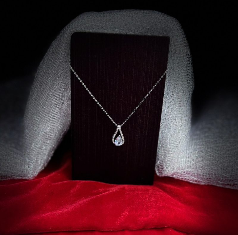Silver AD Pendant Chain - Image 2