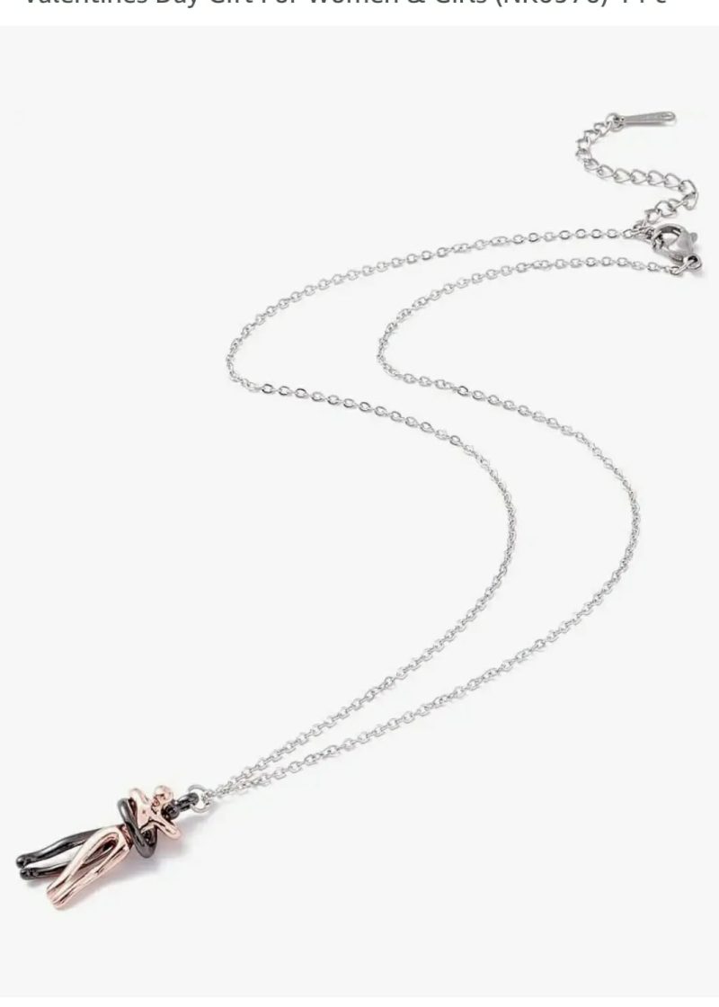 Rose Gold Soulmate Pendant Chain - Image 2