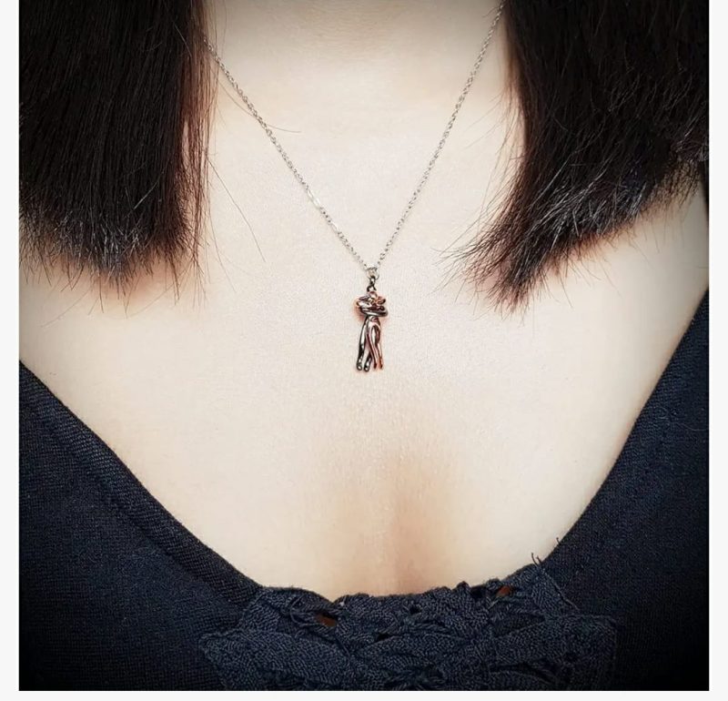 Rose Gold Soulmate Pendant Chain